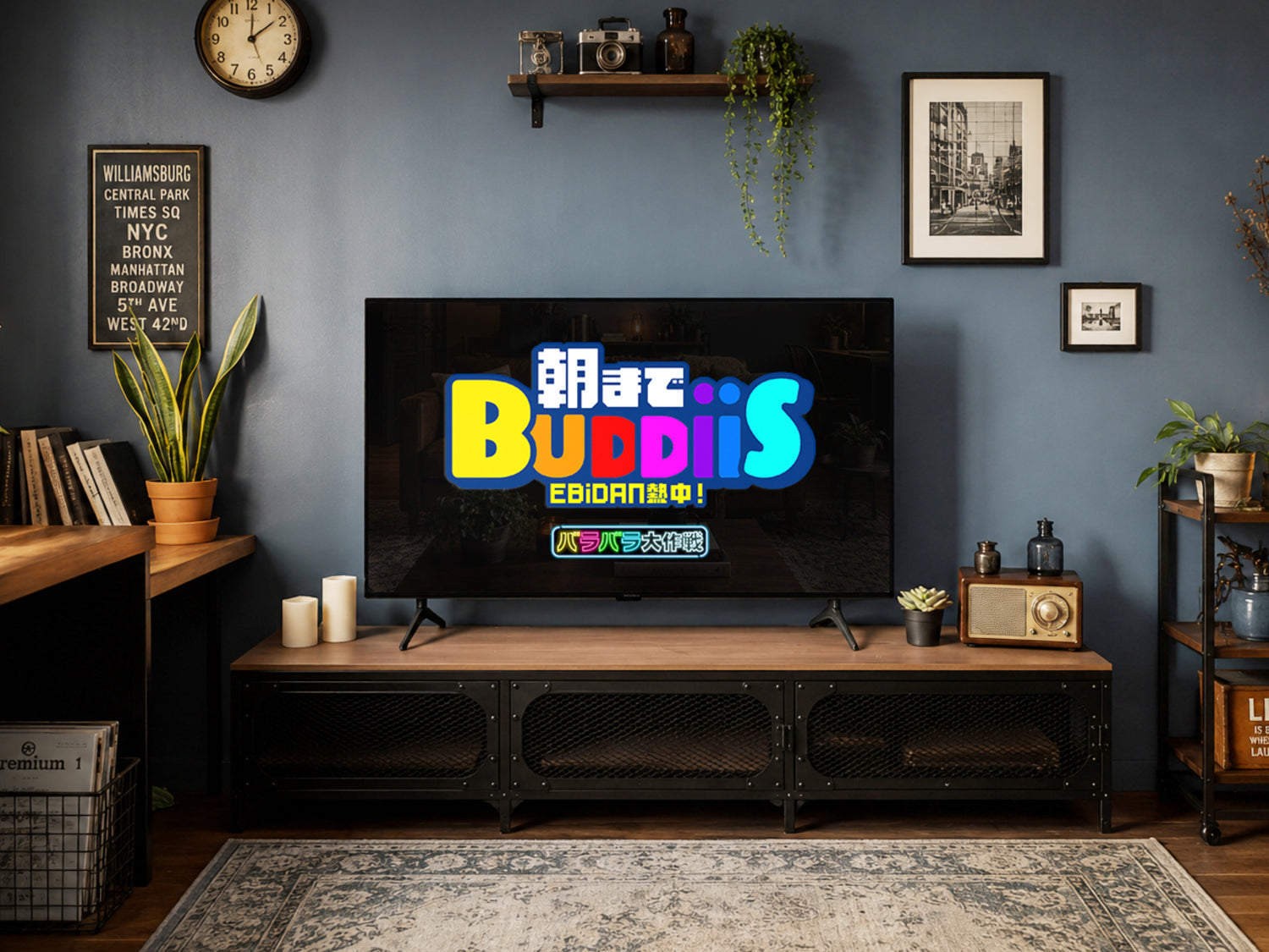 テレビ朝日 EBiDAN 熱中!朝までBUDDiiS で紹介されました