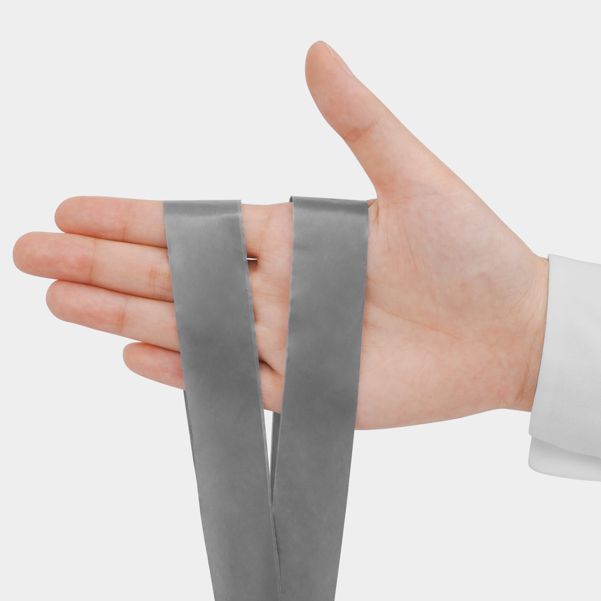 ひも付きゴミ袋 つるつるタイプ 乳白色 45L