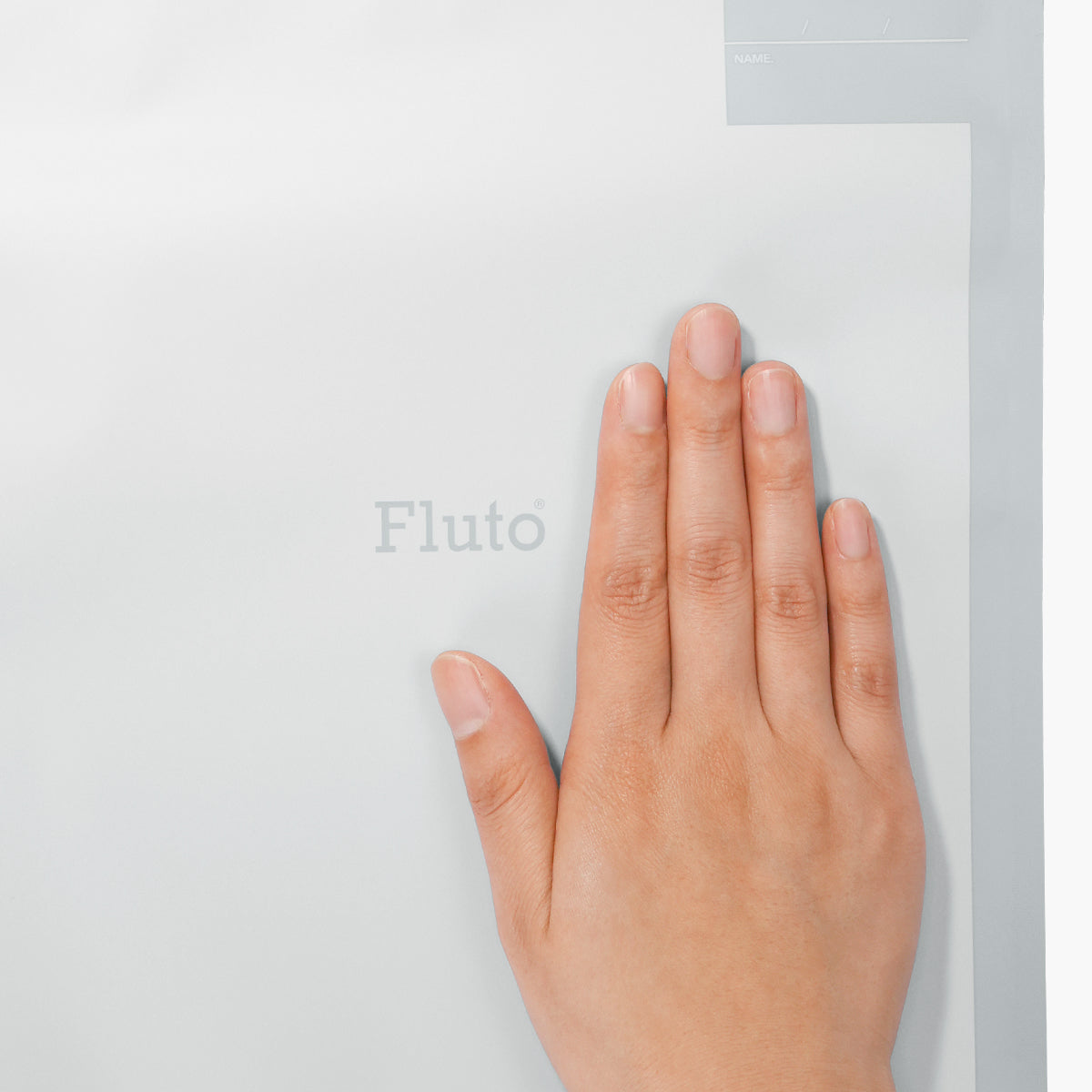 食品保存袋 ダブルジッパー付き フラットサイズ ホワイト